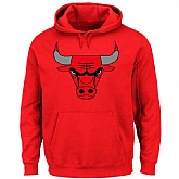 Men's Chicago Bulls Majestic Current Logo Tech Patch Pullover Hoodie - Red,baseball caps,new era cap wholesale,wholesale hats